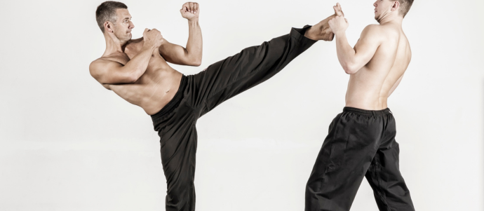martial arts marketing, two men martial arts